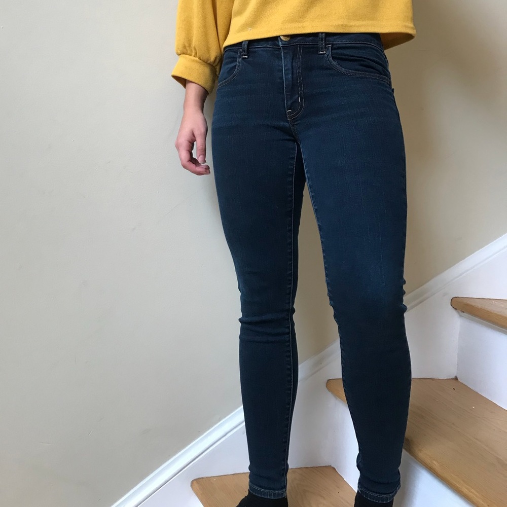 American Eagle Dark Jeans Super Stretch Jegging